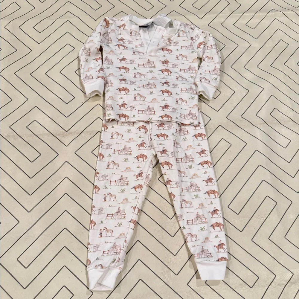 Ruth and Ralph Rodeo Pajama Set - Picture 1 of 12